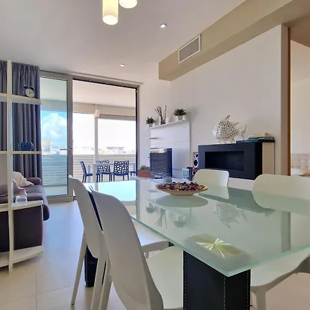דירה Con Vista Mare Da 4 Posti E Wifi